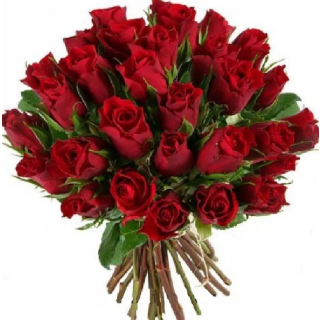 25 красных роз Кения
